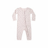 Heart Ditsy Ruffle Jumpsuit - Quincy Mae