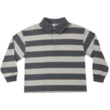 Sage Stripe Rugby Polo - Rylee + Cru