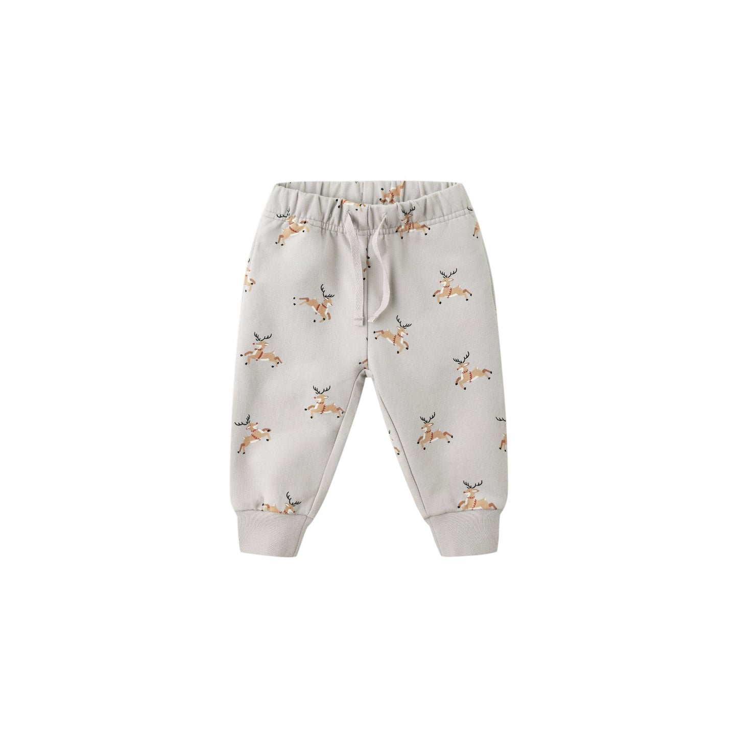 Reindeer Relaxed Sweatpants - Quincy Mae