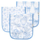 Vintage Carnival Burp Cloths - Copper Pearl