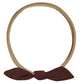 Black Cherry Little Knot Headband - Quincy Mae