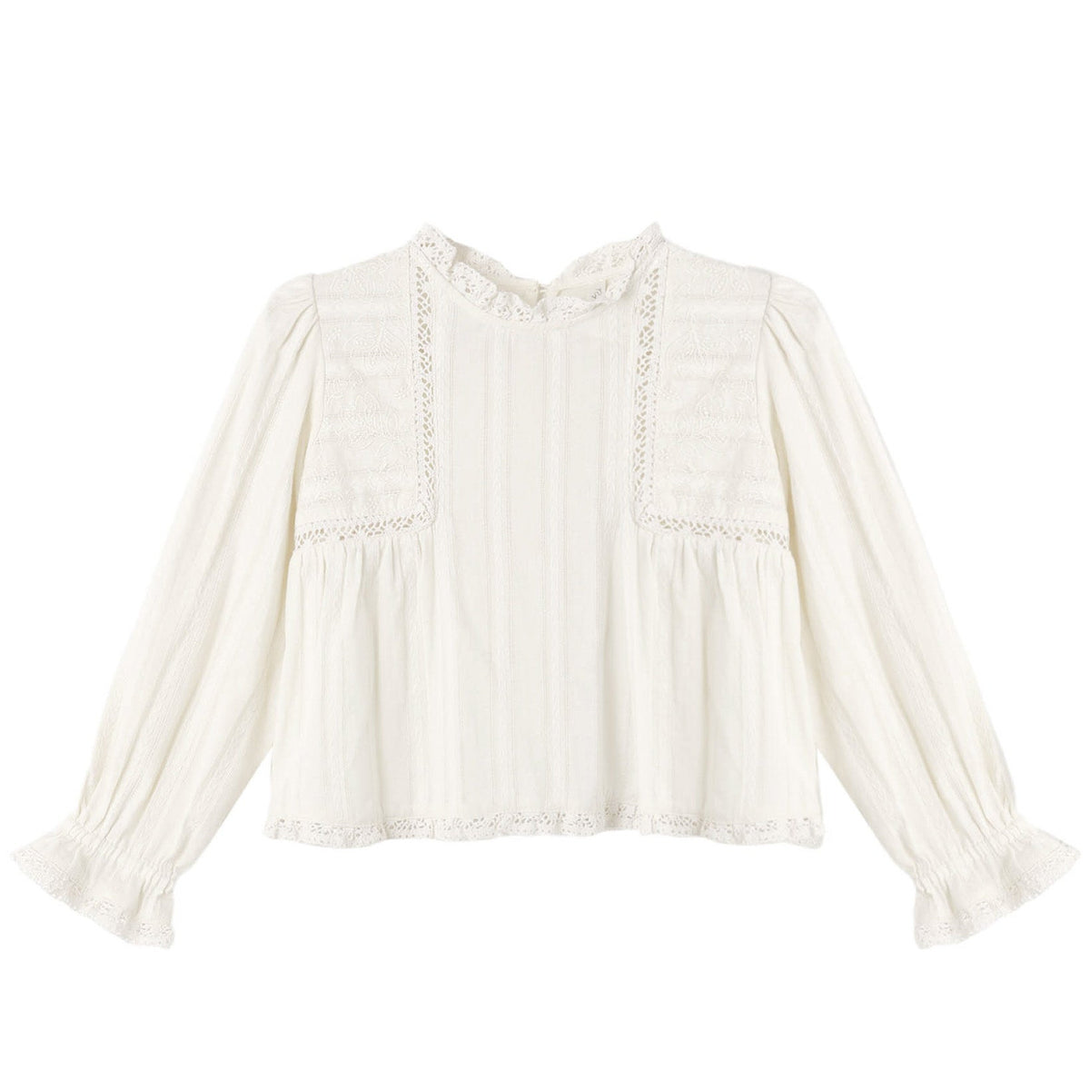 Natural Cecile Blouse - Rylee + Cru
