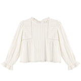 Natural Cecile Blouse - Rylee + Cru