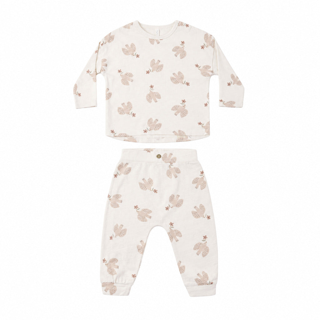 Sparrows Tee + Pant - Rylee + Cru