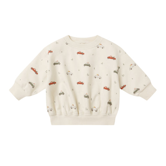 Cars Relaxed Fleece Sweatshirt - Quincy Mae