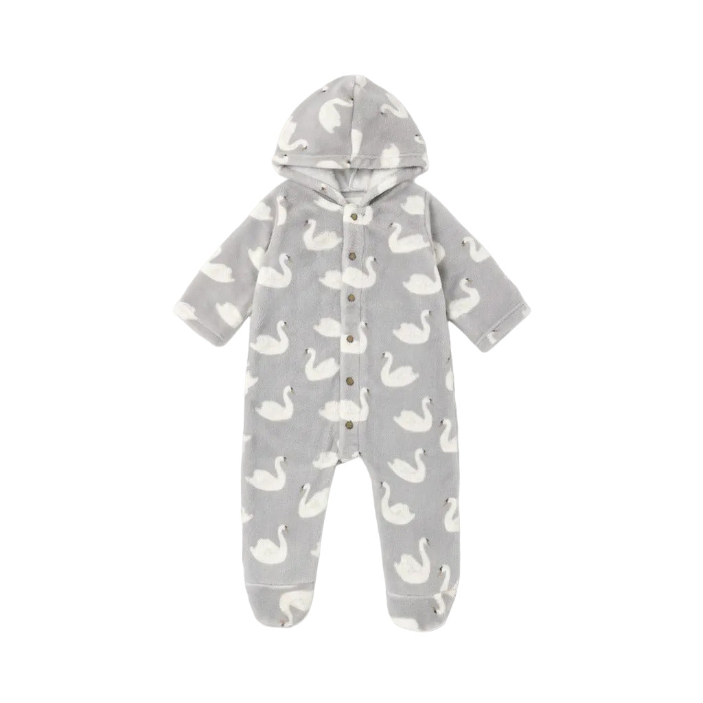 Swans Fleece Jumpsuit - Rylee + Cru