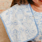 Vintage Carnival Burp Cloths - Copper Pearl