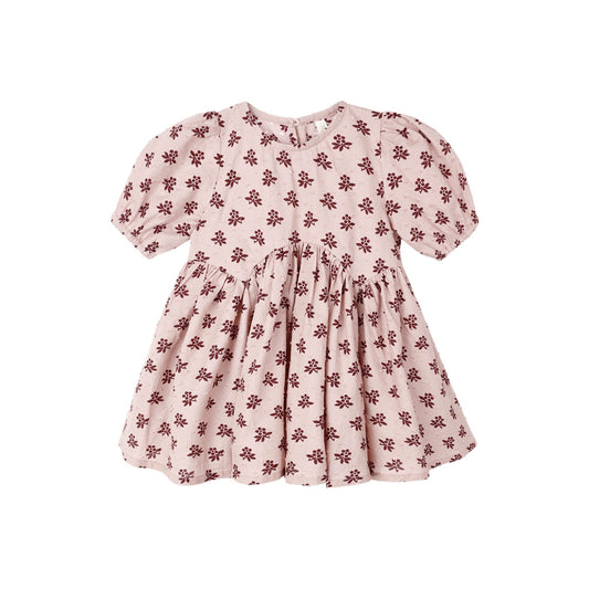 Blush Fleur Rose Dress - Rylee + Cru