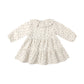 Bluebell Ruffle Collar Button Dress - Quincy Mae