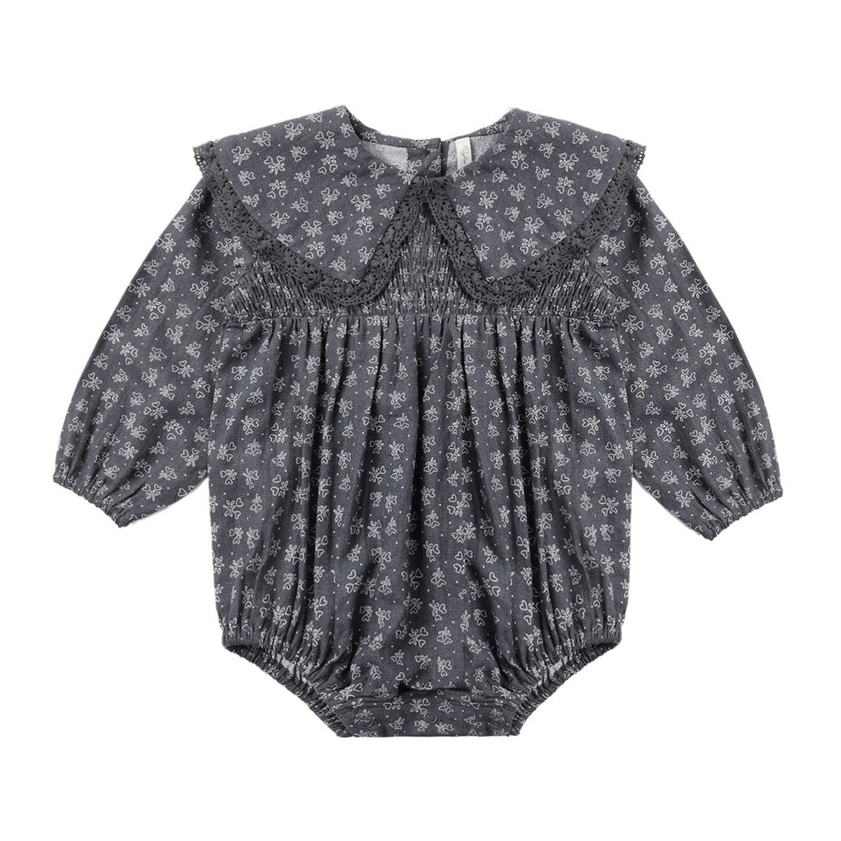 Heart Ditsy Fern Romper - Rylee + Cru