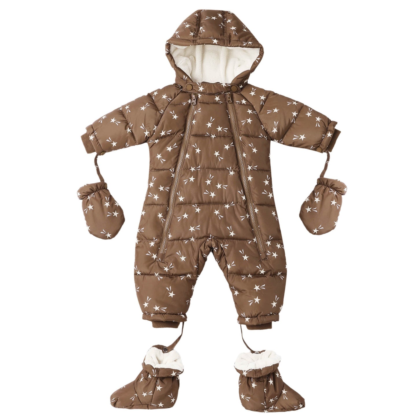Shooting Stars Puffer Snowsuit - Rylee + Cru
