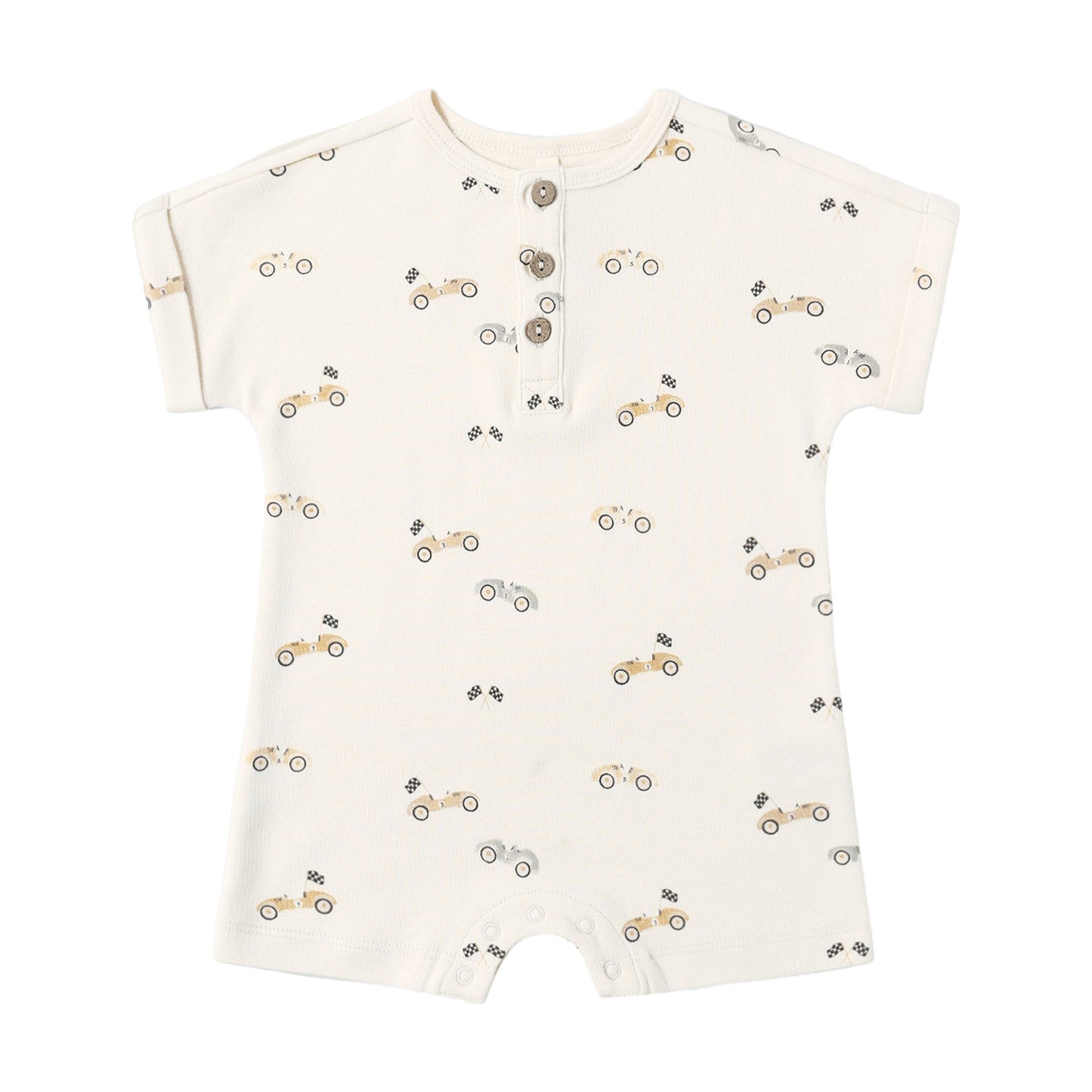 Race Car Short Sleeve One Piece - Quincy Mae