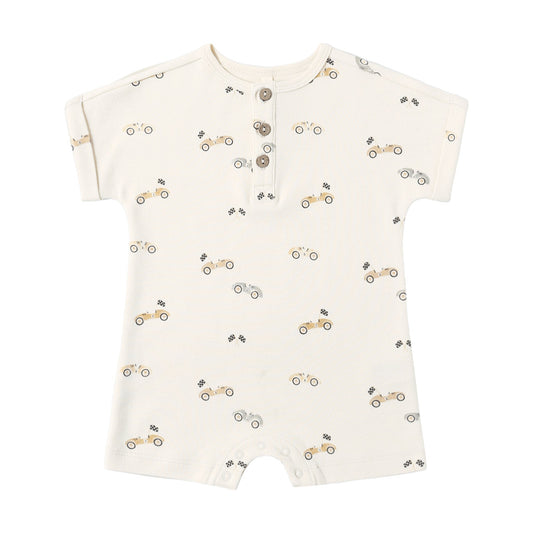 Race Car Short Sleeve One Piece - Quincy Mae