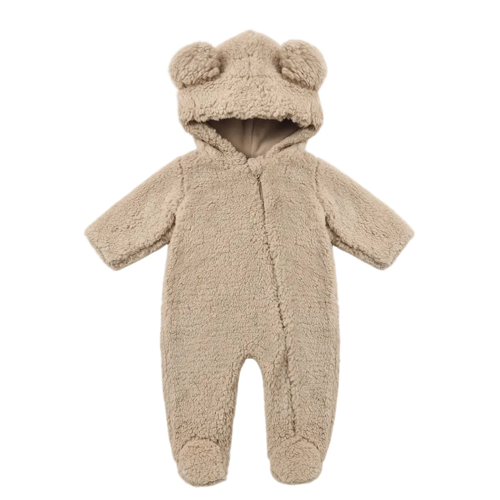 Latte Bear Jumpsuit - Quincy Mae