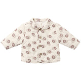 Fall Floral Quilted Jacket - Quincy Mae