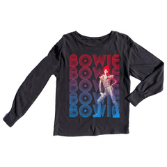 David Bowie Long Sleeve - Rowdy Sprout