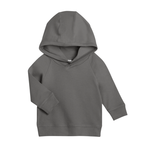 Pewter Madison Hooded Pullover - Colored Organics