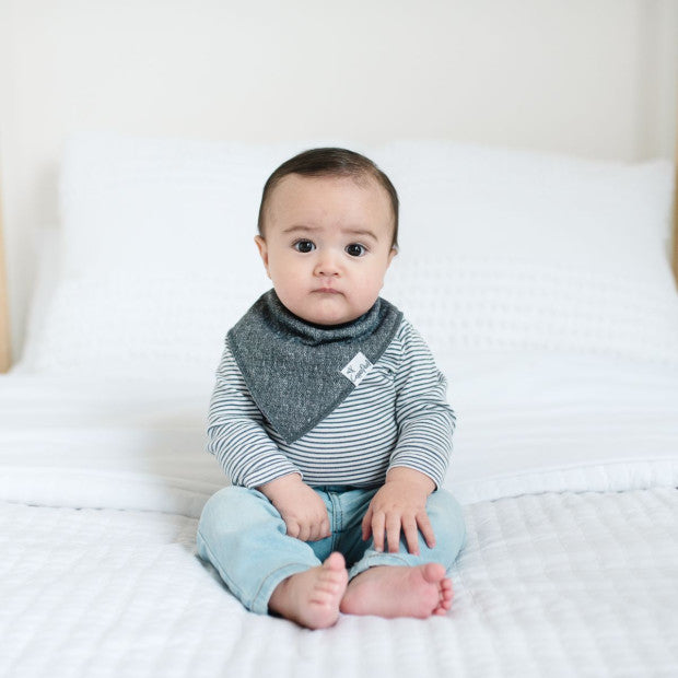 Citrus Bandana Bib Set (4 pack) - Copper Pearl