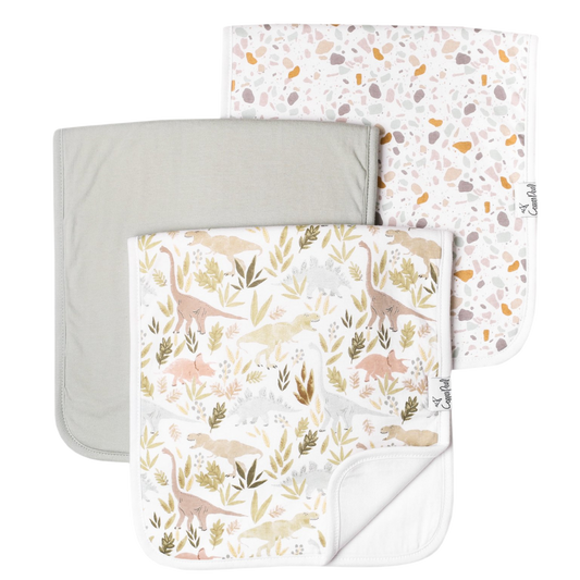 Rex Burp Cloths (3 pack) - Copper Pearl