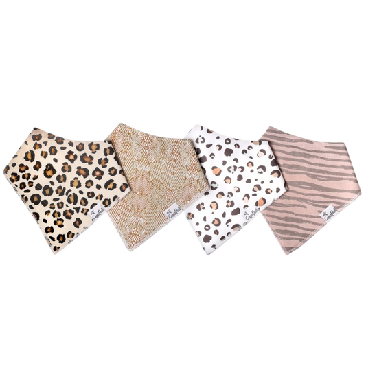Zara Bandana Bibs - Copper Pearl