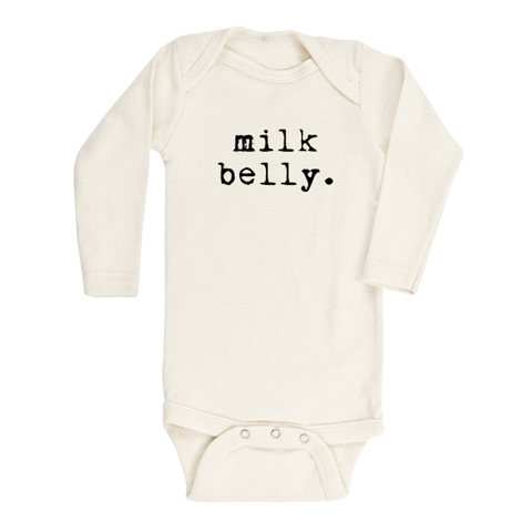 Milk Belly Long Sleeve Bodysuit - Tenth & Pine