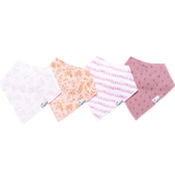 Lola Bandana Bib Set (4 pack) - Copper Pearl