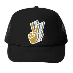 Peace Hand Trucker Hat - Bubu