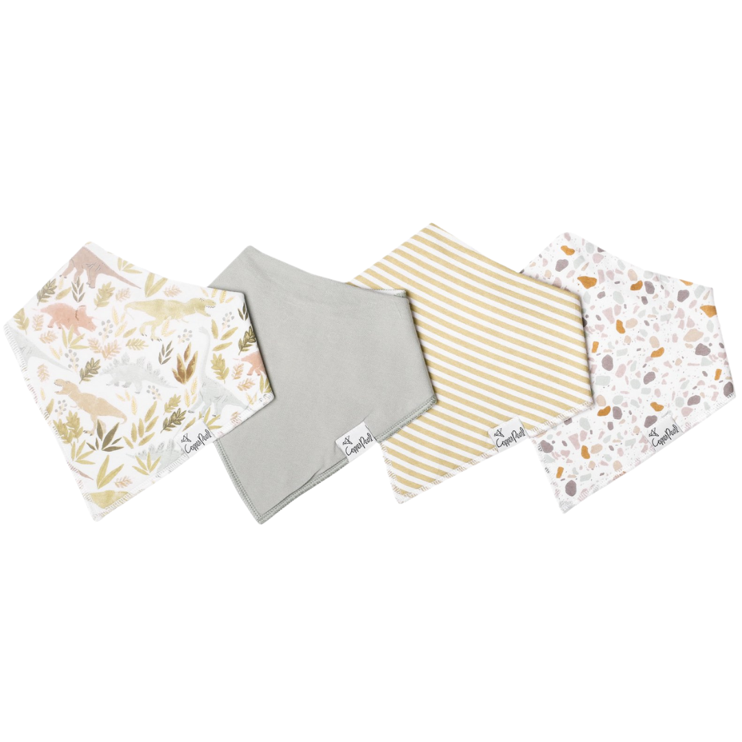 Rex Bandana Bibs - Copper Pearl