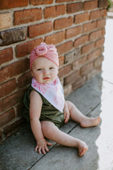 Enchanted Bandana Bib Set (4 pack) - Copper Pearl