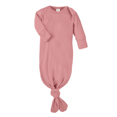 Rose Infant Gown - Colored Organics