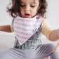 Lola Bandana Bib Set (4 pack) - Copper Pearl