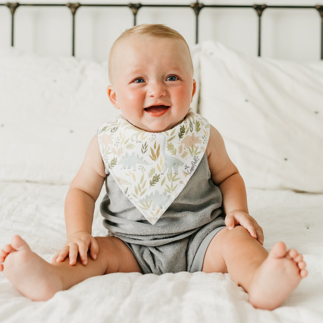 Rex Bandana Bibs - Copper Pearl