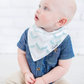 Archer Bandana Bibs - Copper Pearl