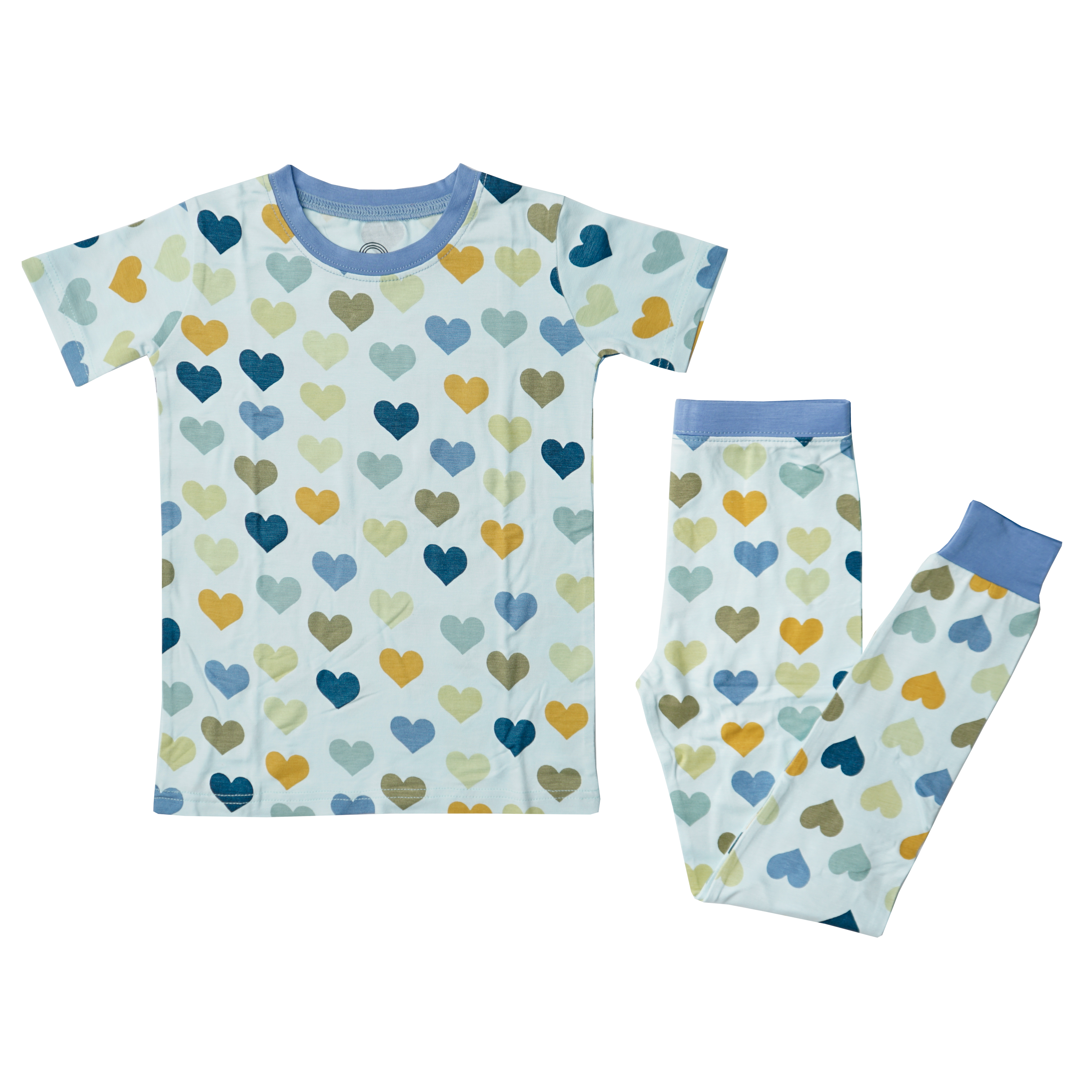 Blue Little Love Toddler Pajama Set - Emerson & Friends