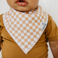 Vance Bandana Bibs - Copper Pearl