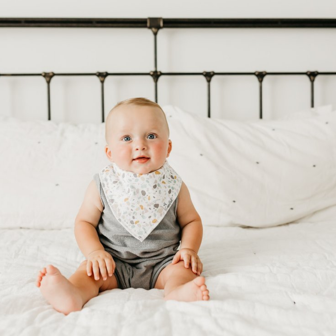 Rex Bandana Bibs - Copper Pearl