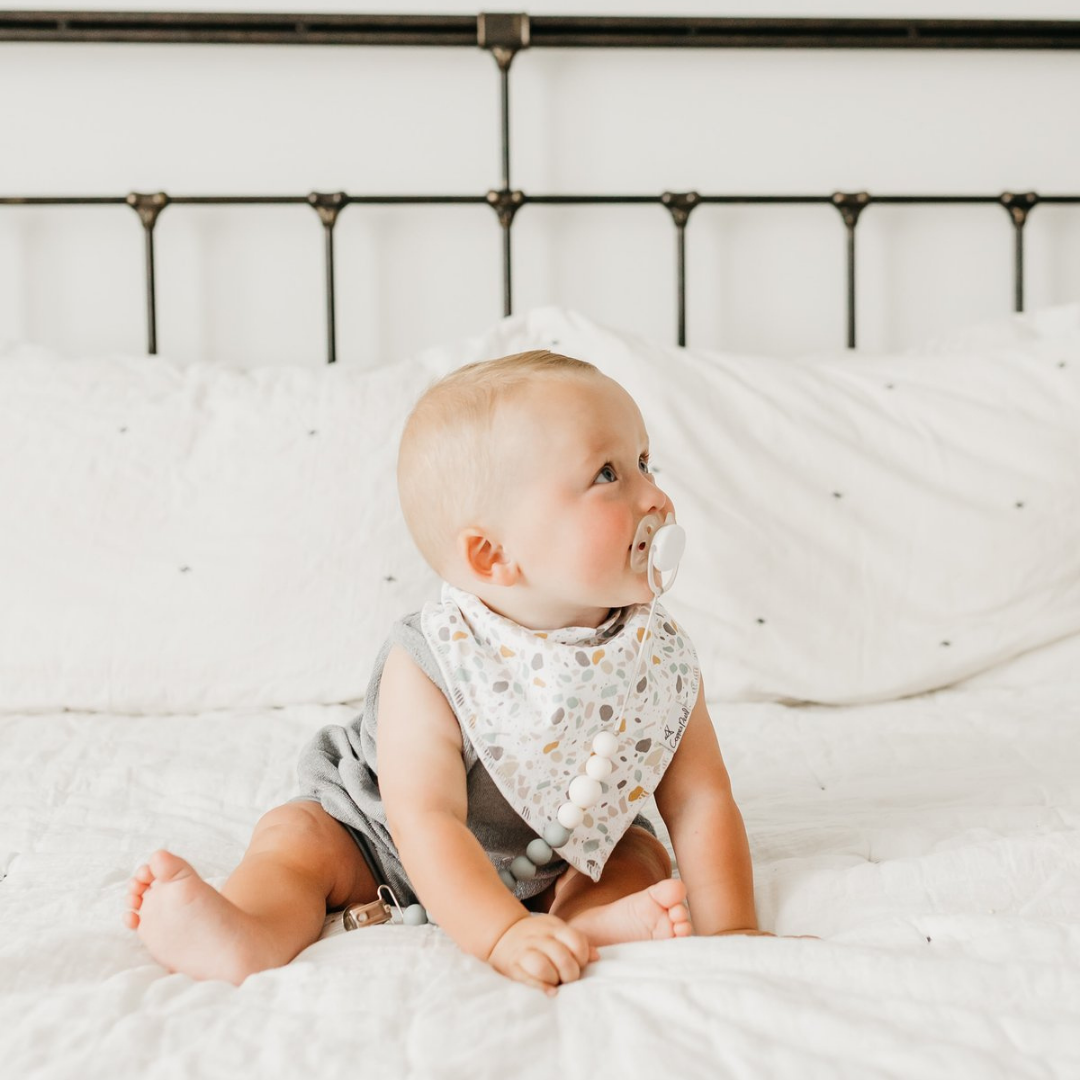 Rex Bandana Bibs - Copper Pearl