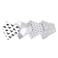 Wild Bandana Bib Set (4 pack) - Copper Pearl