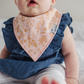 Lola Bandana Bib Set (4 pack) - Copper Pearl