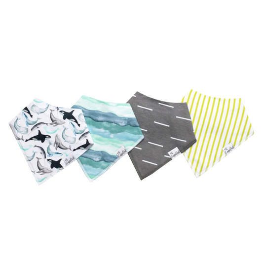 Kai Bandana Bib Set (4 pack) - Copper Pearl
