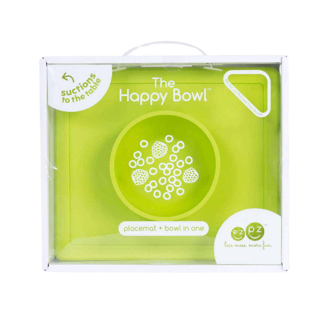 Lime Happy Bowl - ezpz