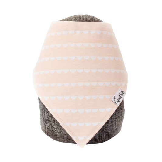 Paris Bandana Bibs - Copper Pearl