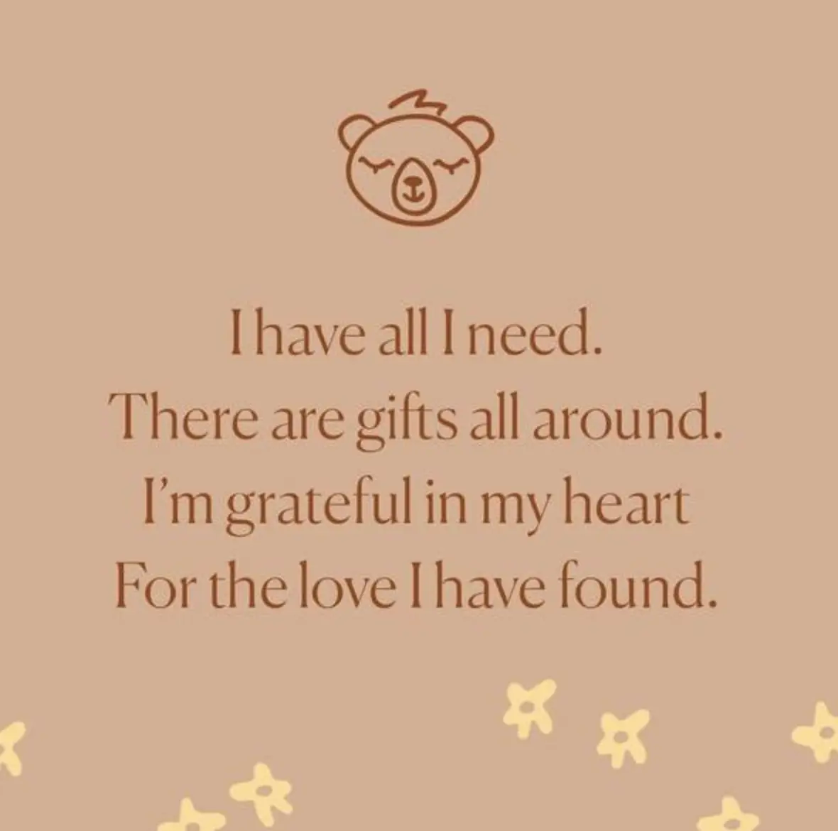 Honey Bear's Gratitude Kin Set - Slumberkins