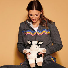 Black + White Cow - Warmies