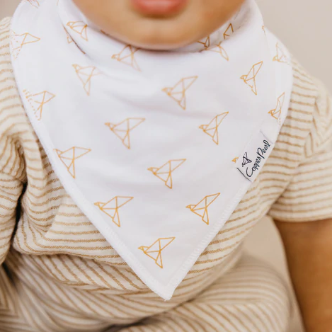 Haven Bandana Bibs - Copper Pearl