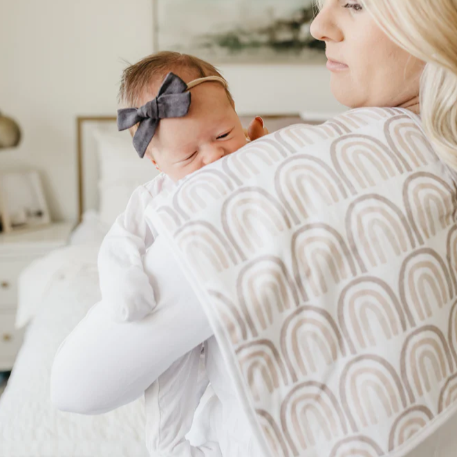 Bliss Burp Cloths - Copper Pearl