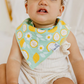 Lemon Bandana Bibs - Copper Pearl