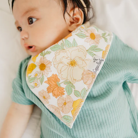 Lemon Bandana Bibs - Copper Pearl