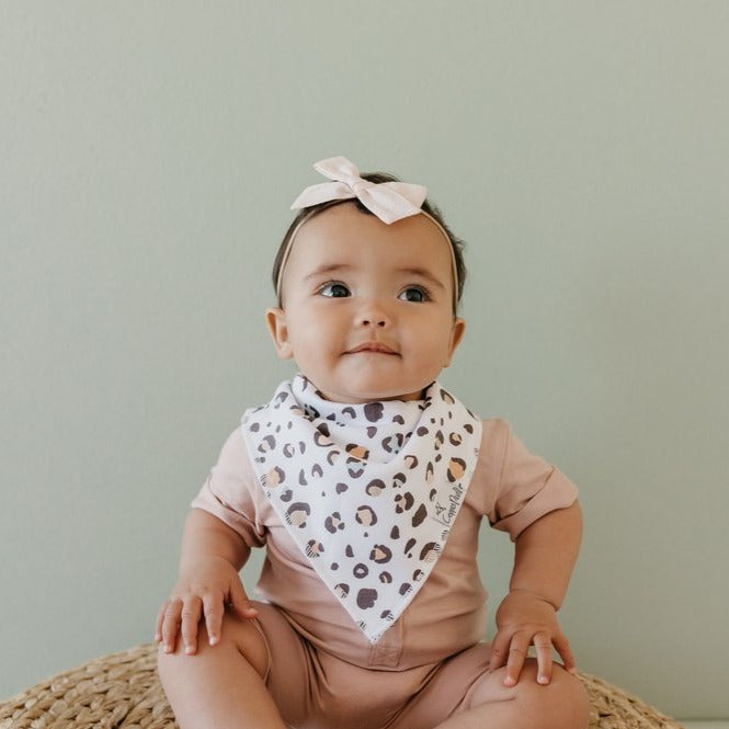 Zara Bandana Bibs - Copper Pearl