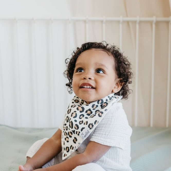 Zara Bandana Bibs - Copper Pearl